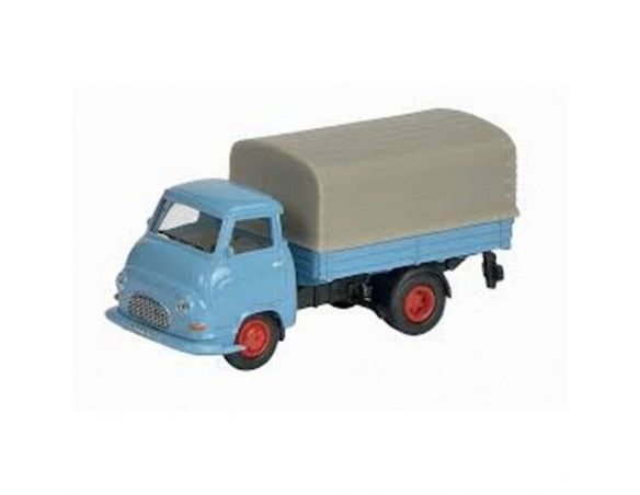 Schuco 26078 HANOMAG KURIER LIGHT BLUE 1/87 Modellino