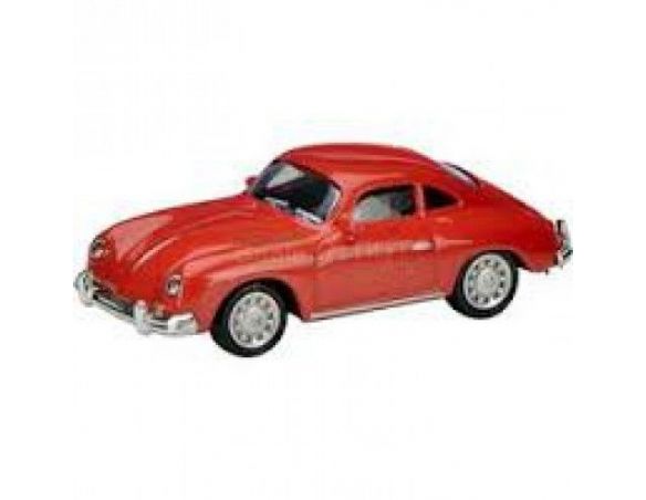Schuco 26080 PORSCHE 356 A COUPE RED 1/87 Modellino