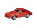 Schuco 26080 PORSCHE 356 A COUPE RED 1/87 Modellino