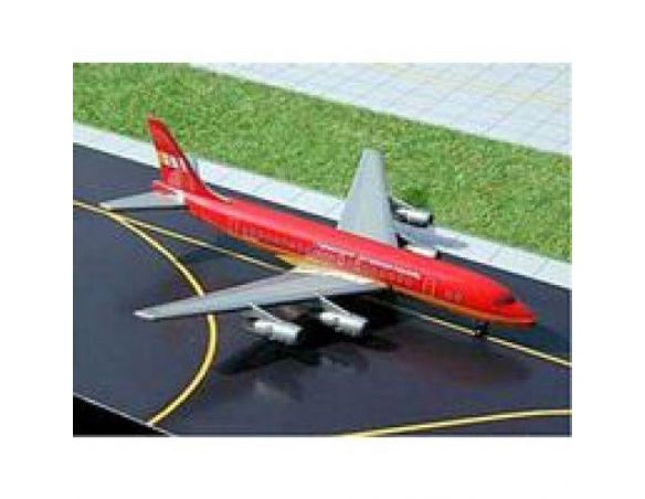 Schuco 3557434 DC-8-51 BRANIFF RED 1/400 Modellino