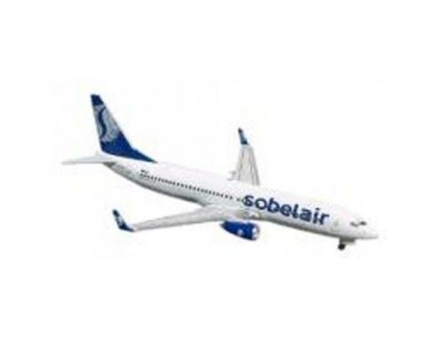 Schuco 3557473 BOEING 737-800 SOBELAIR 1/400 Modellino