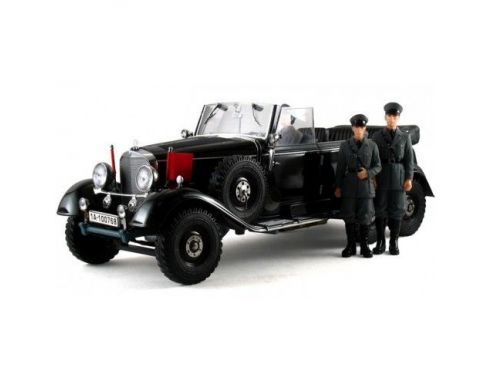 Signature Models 38202B MERCEDES BENZ G4 WITH FIGURES BLACK Modellino