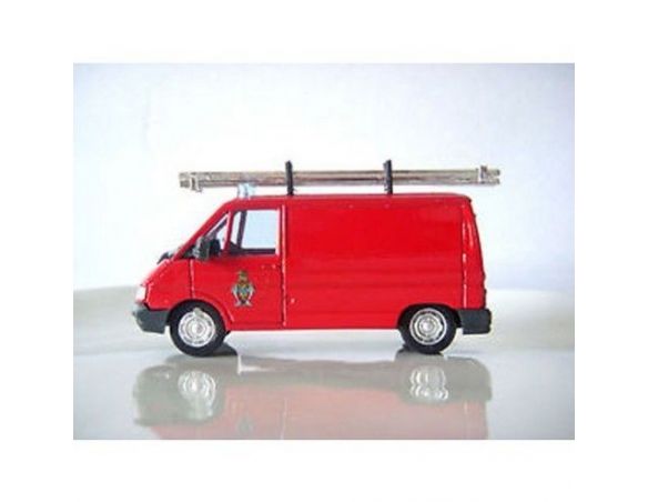 Solido 2144 RENAULT TRAFIC ECHELLE RED 1/50 Modellino