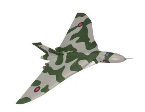 Corgi AA31206 VULCAN XH558 WORLDS LEICS 1/144 Modellino