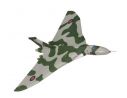 Corgi AA31206 VULCAN XH558 WORLDS LEICS 1/144 Modellino