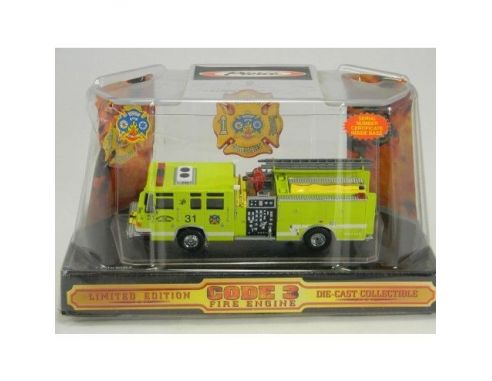 U.A.N. CO12768 CAMION POMPIERI - FIRE TRUCK 1/64 Modellino