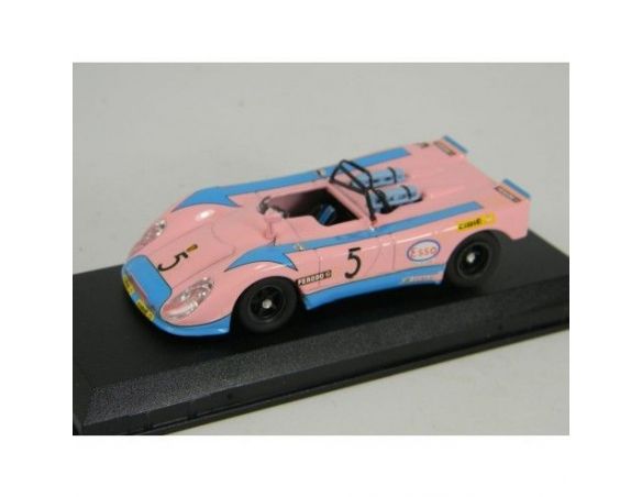 U.A.N. LO0105 PORSCHE FLUNDER 1'COPPA ROSA'71 1/43 Modellino