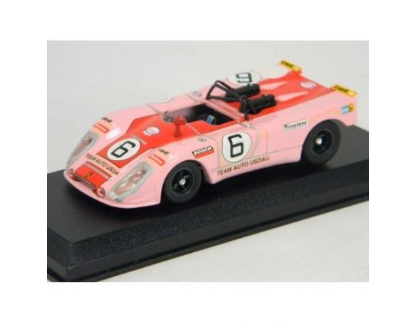 U.A.N. LO0106 PORSCHE FLUNDER 1'COPPA ROSA'71 1/43 Modellino