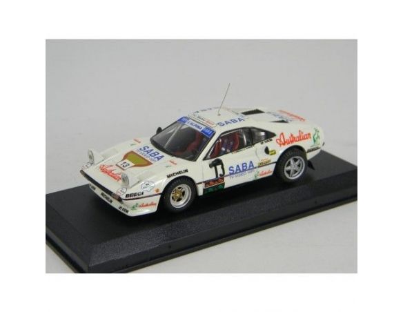 U.A.N. LO0229 F.308 GTB B CITTA' TRIESTE '83 1/43 Modellino