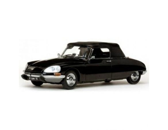 Vitesse 04753 CITROEN DS 21 CABRIO 1969 BLACK 1/18 Modellino
