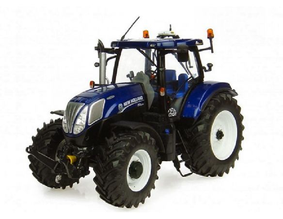 Universal Hobbies UH4046 TRATTORE NEW HOLLAND T7.210 BLUE POWER 1:32 Modellino