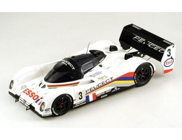 Spark Model S18LM93 PEUGEOT 905 N.3 WINNER LM 1993 HELARY-BOCHUT-BRABHAM 1:18 Modellino