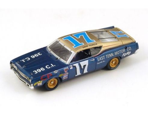 Spark Model S3593 FORD TORINO N.17 WINNER DARLINGTON 400 1968 D.PEARSON 1:43 Modellino