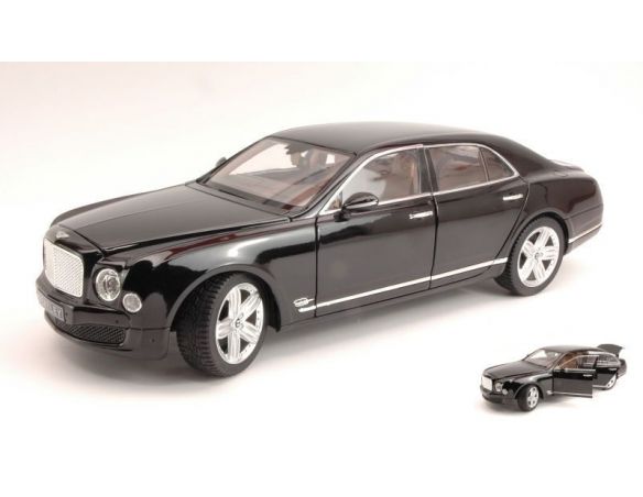Ixo model RAT43800BL BENTLEY MULSANNE 2010 BLACK 1:18 Modellino