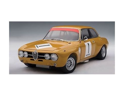 Auto Art / Gateway AA87003 ALFA ROMEO GTA N.1 JARAMA 1970 T.HEZEMANS 1:18 Modellino