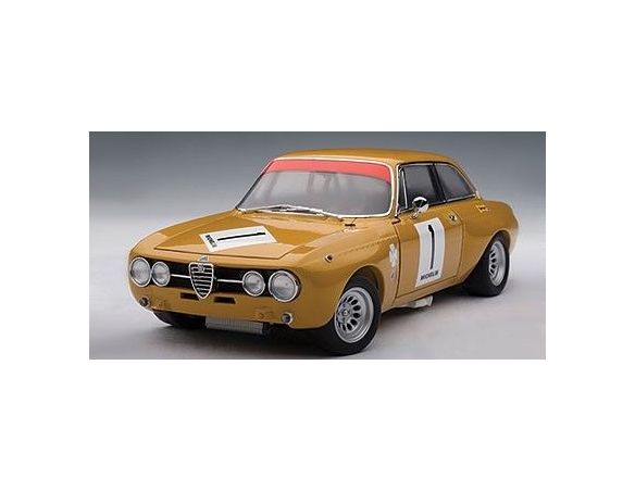 Auto Art / Gateway AA87003 ALFA ROMEO GTA N.1 JARAMA 1970 T.HEZEMANS 1:18 Modellino