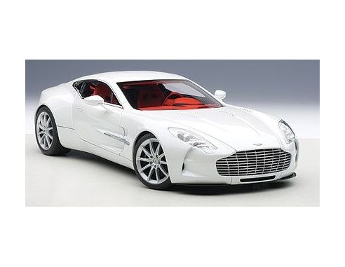 Auto Art / Gateway AA70244 ASTON MARTIN ONE-77 2009 WHITE 1:18 Modellino