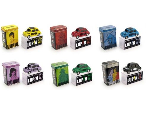 Brumm BML15B FIAT 500 BRUMS LUPIN L09-L010-L011-L012-L013-L014 Pz.6 1:43 Modellino