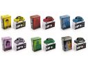 Brumm BML15B FIAT 500 BRUMS LUPIN L09-L010-L011-L012-L013-L014 Pz.6 1:43 Modellino