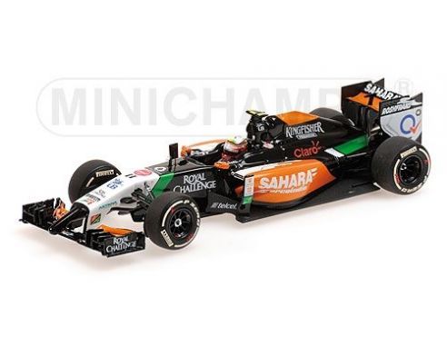 Minichamps PM417140111 FORCE INDIA S.PEREZ 2014 N.11 3rd BAHRAIN GP 1:43 Modellino