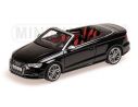 Minichamps PM437013030 AUDI S3 CABRIOLET 2013 BLACK 1:43 Modellino