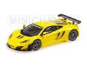 Minichamps PM437121396 MC LAREN MP4-12C GT3 2012 YELLOW 1:43 Modellino