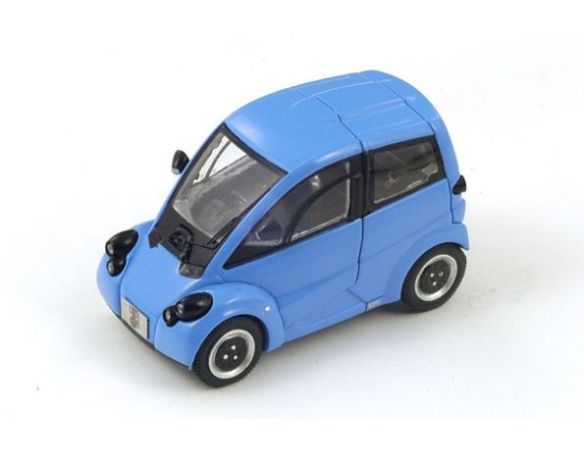 Spark Model S3151 GORDON MURRAY T27 CITY CAR 2012 BLUE 1:43 Modellino