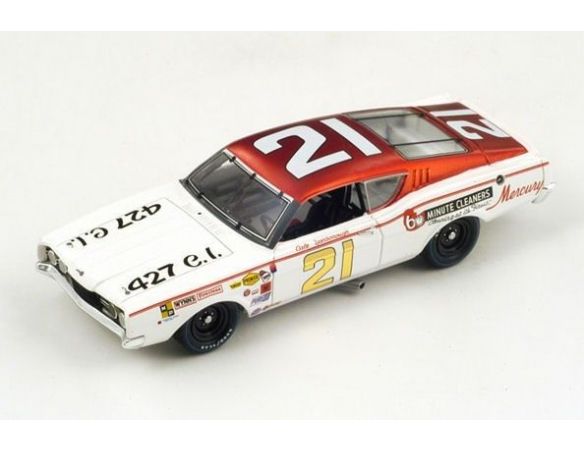 Spark Model S3591 MERCURY CYCLONE N.21 WINNER DAYTONA 500 1968 C.YARBOROUGH 1:43 Modellino