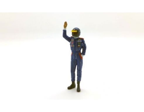 True Scale Miniatures TSM14AC10 FIGURA R.PETERSON C/CASCO 1:18 Modellino