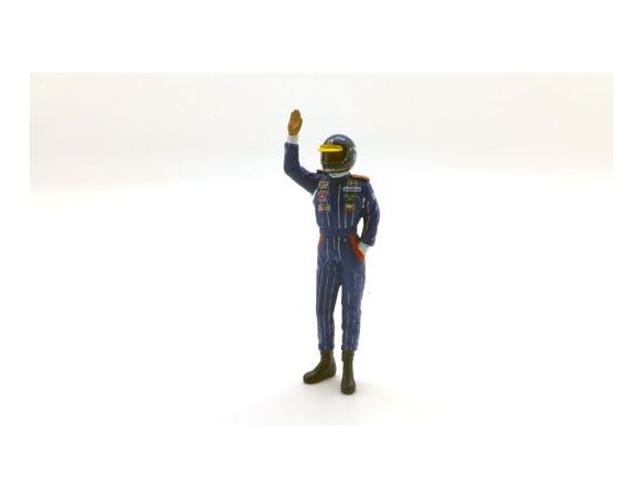 True Scale Miniatures TSM14AC10 FIGURA R.PETERSON C/CASCO 1:18 Modellino