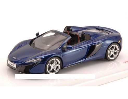 True Scale Miniatures TSM144358 MC LAREN 650 S SPIDER 2015 VOLCANO BLU 1:43 Modellino
