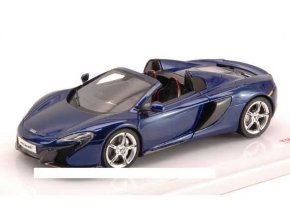 True Scale Miniatures TSM144358 MC LAREN 650 S SPIDER 2015 VOLCANO BLU 1:43 Modellino