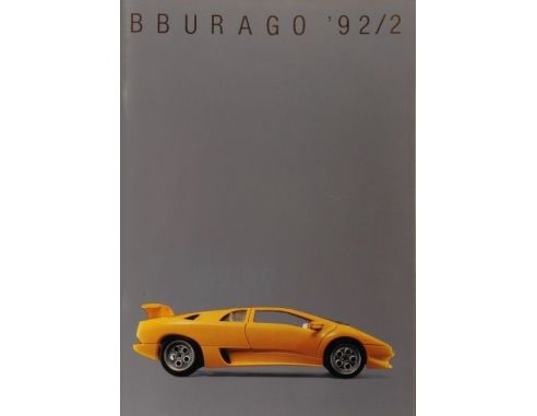 Bburago BUCAT1992-2 CATALOGO BURAGO 1992/2  PAG.56 Modellino