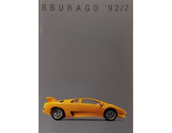 Bburago BUCAT1992-2 CATALOGO BURAGO 1992/2  PAG.56 Modellino