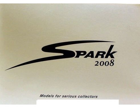 Spark Model SCAT2008 CATALOGO SPARK 2008 Modellino