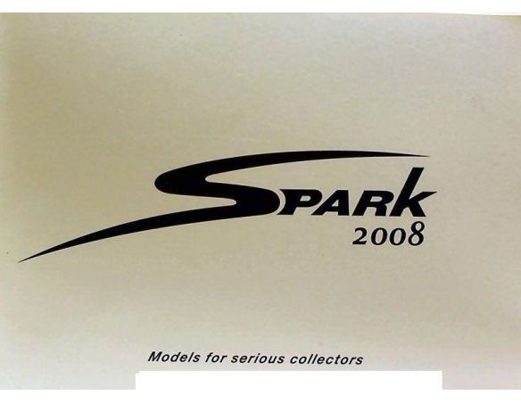 Spark Model SCAT2008 CATALOGO SPARK 2008 Modellino