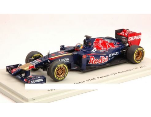 Spark Model S3083 TORO ROSSO J.VERGNE 2014 N.25 8th AUSTRALIAN GP 1:43 Modellino