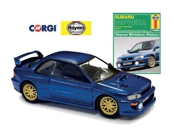 Corgi CC03012 SUBARU IMPREZA 1/43 + BOOK Modellino