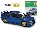 Corgi CC03012 SUBARU IMPREZA 1/43 + BOOK Modellino