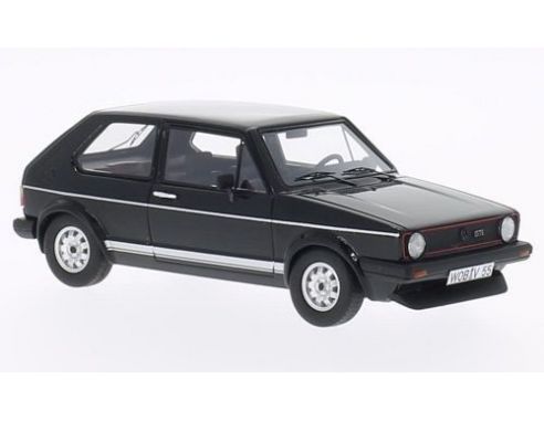 Neo Scale Models NEO45555 VW GOLF I GTI 1981 BLACK 1:43 Modellino