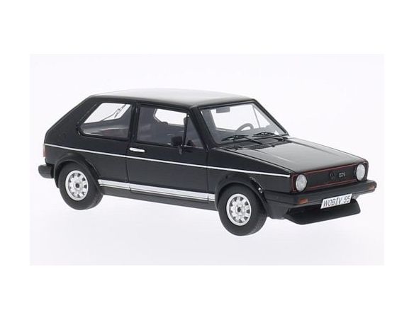 Neo Scale Models NEO45555 VW GOLF I GTI 1981 BLACK 1:43 Modellino