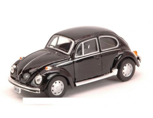 Cararama Motorama CA10590 VW BEETLE 1303 1969 BLACK 1:43 Modellino