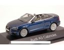 Herpa HP7081 AUDI A3 CABRIO 2013 BLUE 1:43 Modellino