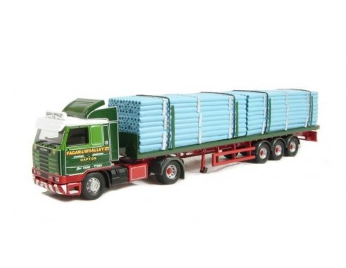 Corgi CC14805 SCANIA 113 FLATBED PIPE LOAD 1/50 Automezzo 1/50