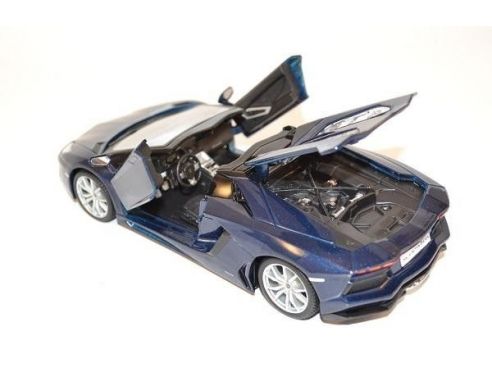 Maisto MI31504 LAMBORGHINI AVENTADOR LP 700-4 ROADSTER 2012 BLUE 1:24 Modellino