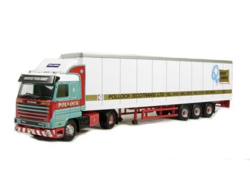 Corgi CC14806 SCANIA 143 BOX TRAILER 1/50 Automezzo 1/50