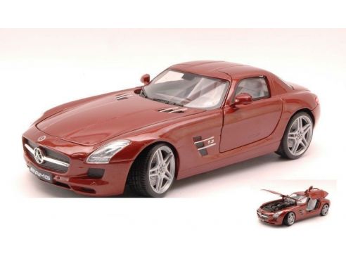 Motormax MTM79162CH MERCEDES SLS AMG 2010 CHOCOLATE 1:18 Modellino