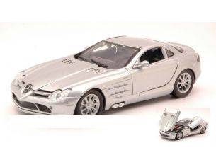 Motormax MTM73306SL MERCEDES SLR MC LAREN 2003 SILVER 1:24 Modellino