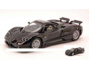 Motormax MTM73272BK PAGANI ZONDA C12 1999 BLACK 1:24 Modellino