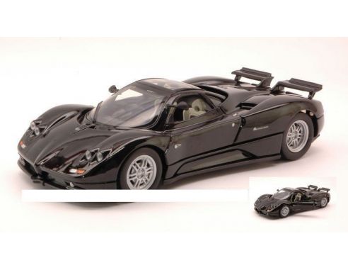 Motormax MTM73272BK PAGANI ZONDA C12 1999 BLACK 1:24 Modellino